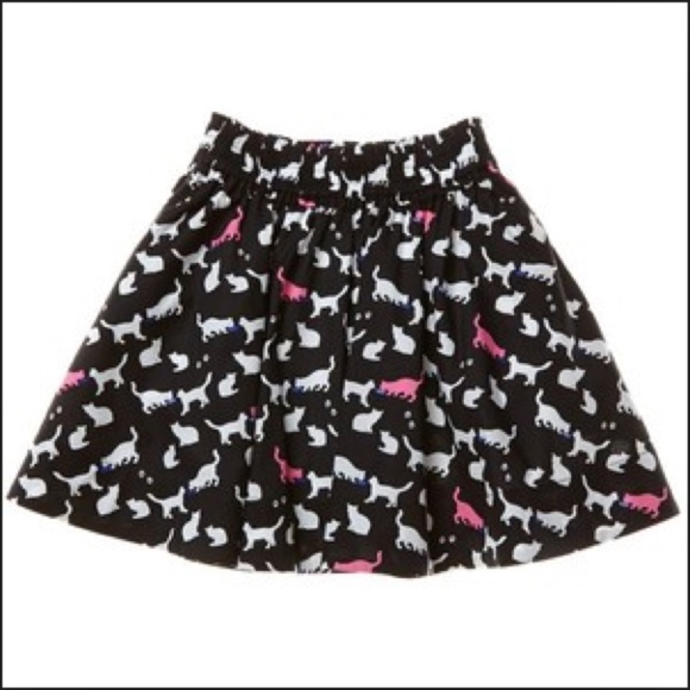 Kate Spade girls’ cat print skirt
